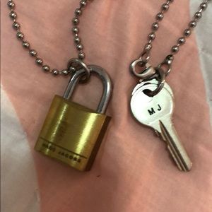 Marc Jacobs padlock Necklace